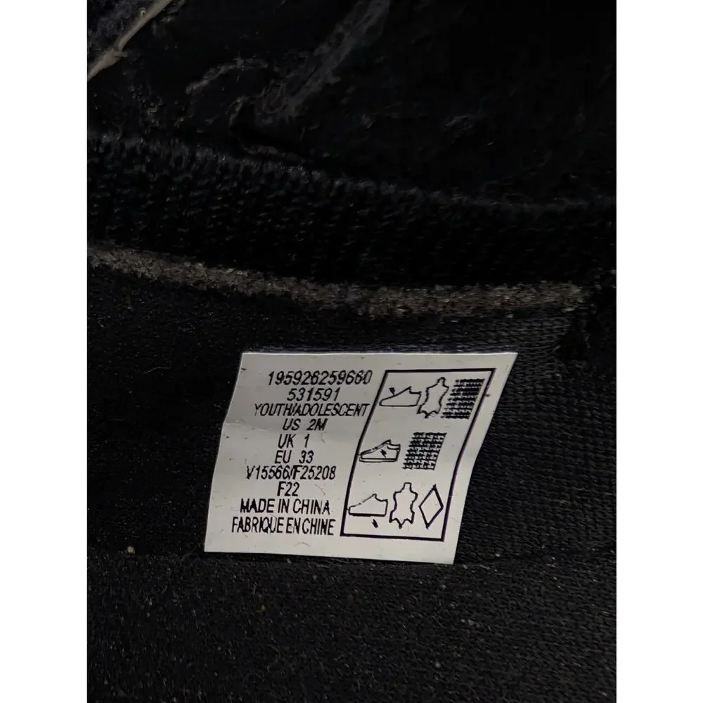 Lands' End Girls 2 Black Mary Jane Style Flats